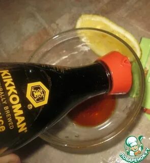 Соевый соус с лимоном