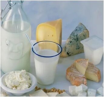Молочные продукты в питании человека