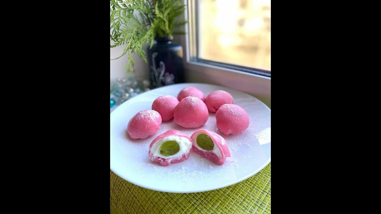 100 моти. Моти десерт. моти десерт рецепт.