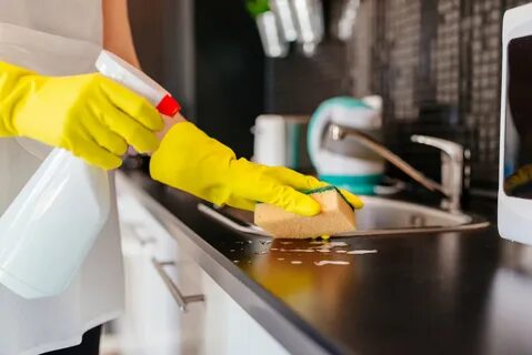 Transparent kitchen cleaning