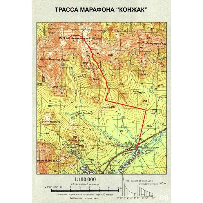 Подсказывать маршруты. Карта хребта Конжаковский камень. Конжаковский камень топографическая карта. Гора Конжаковский камень на карте Урала. Гора Конжаковский камень на карте.