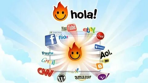 Hola google chrome