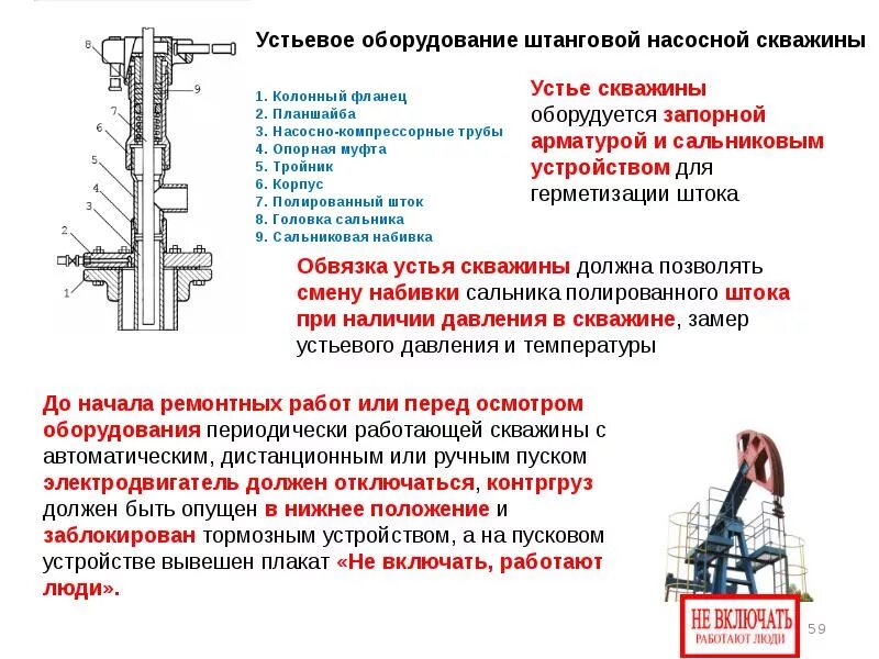 Инструкция оператора добычи нефти и газа