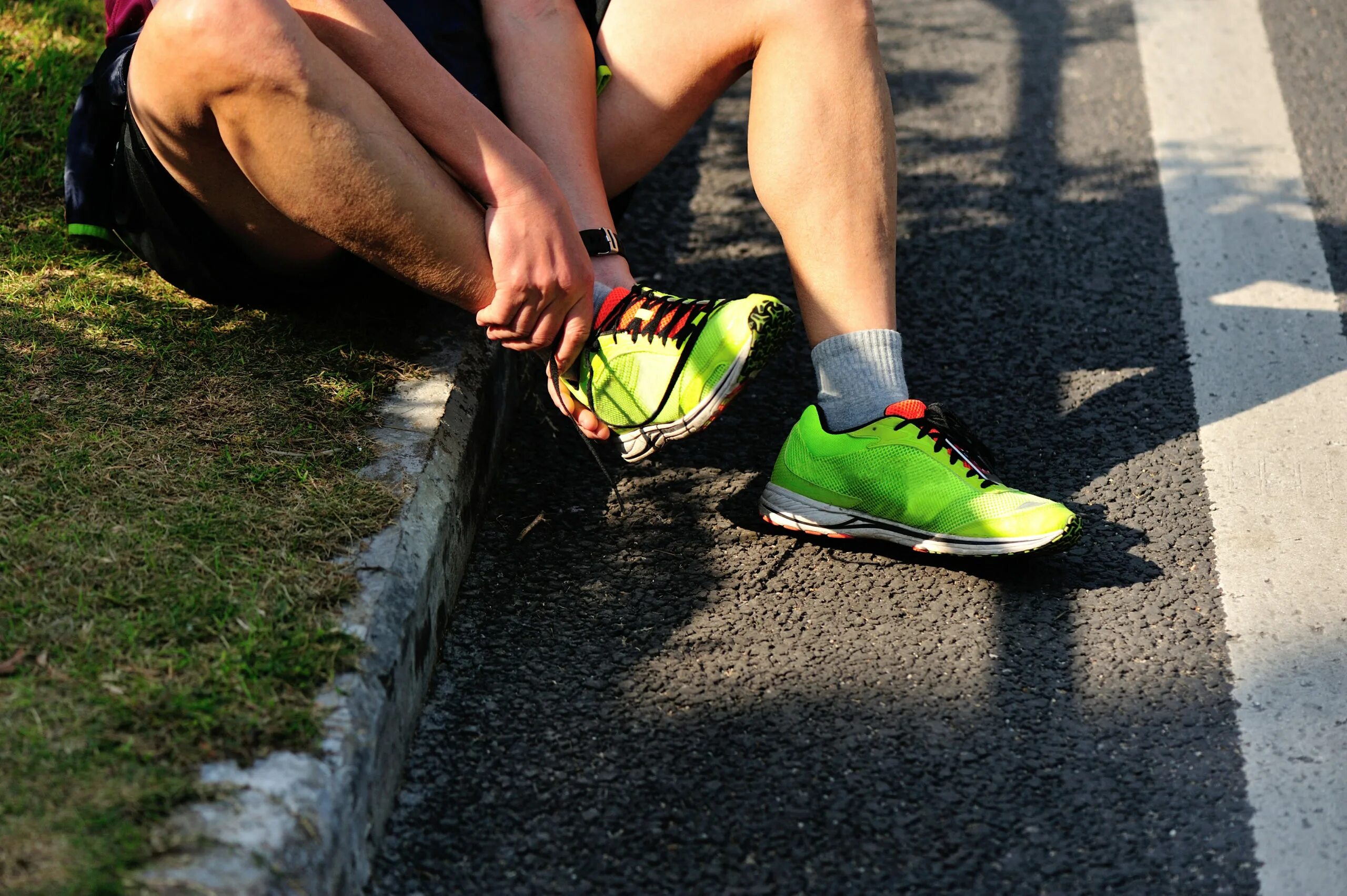 Running after my