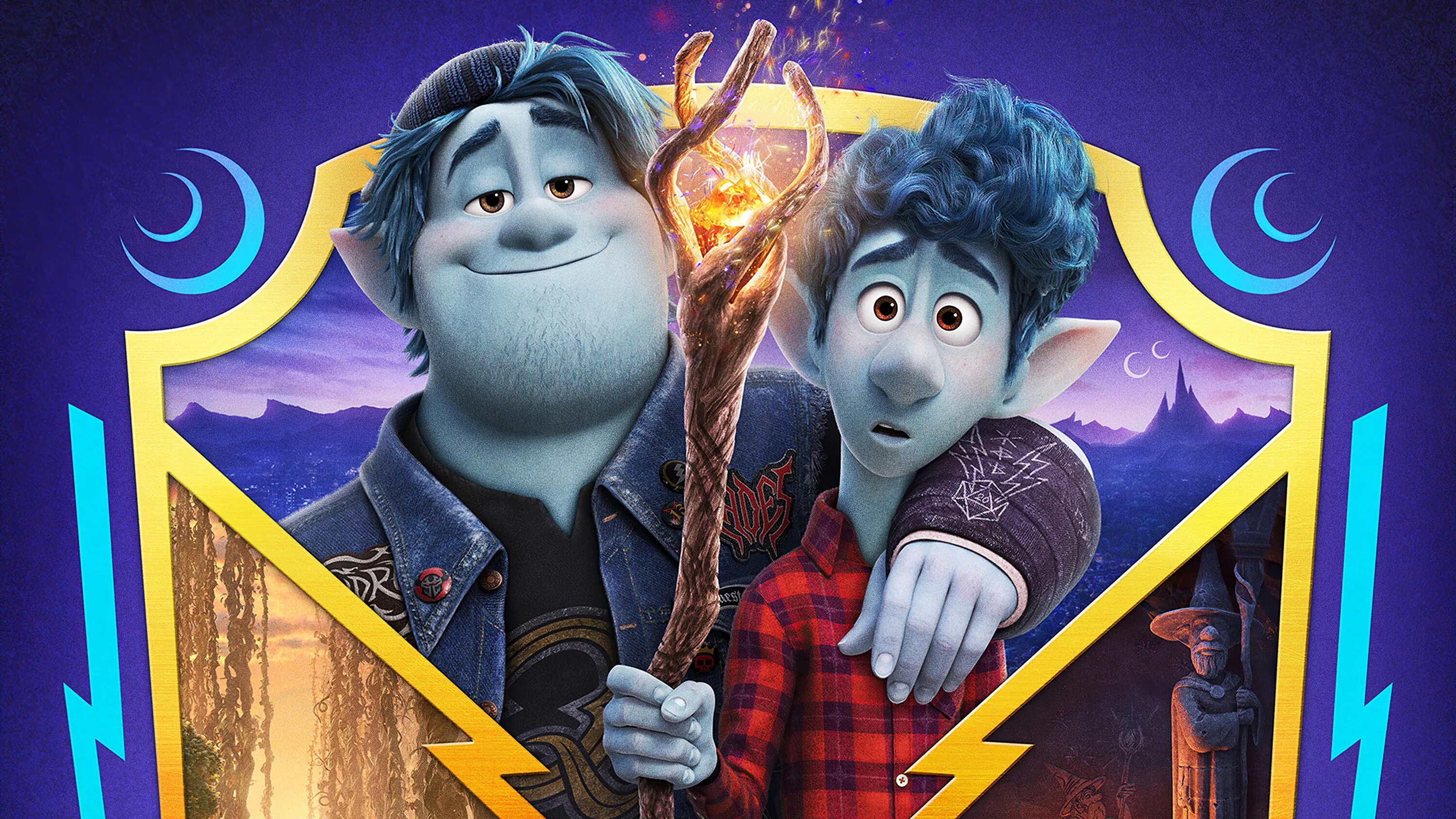 Onward pixar. Вперед постеры. Onward 2020. Вперед 2020. Вперед постеры.
