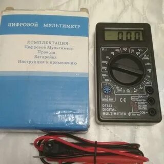 М832 мультиметр инструкция