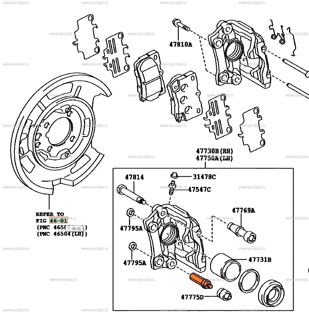 Ремонт задних суппортов и замена колодок. - Audi 100 (C4), 2 л, 1992 года своими