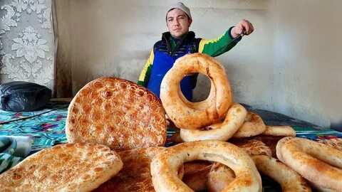 Узбекские лепешки с мясом