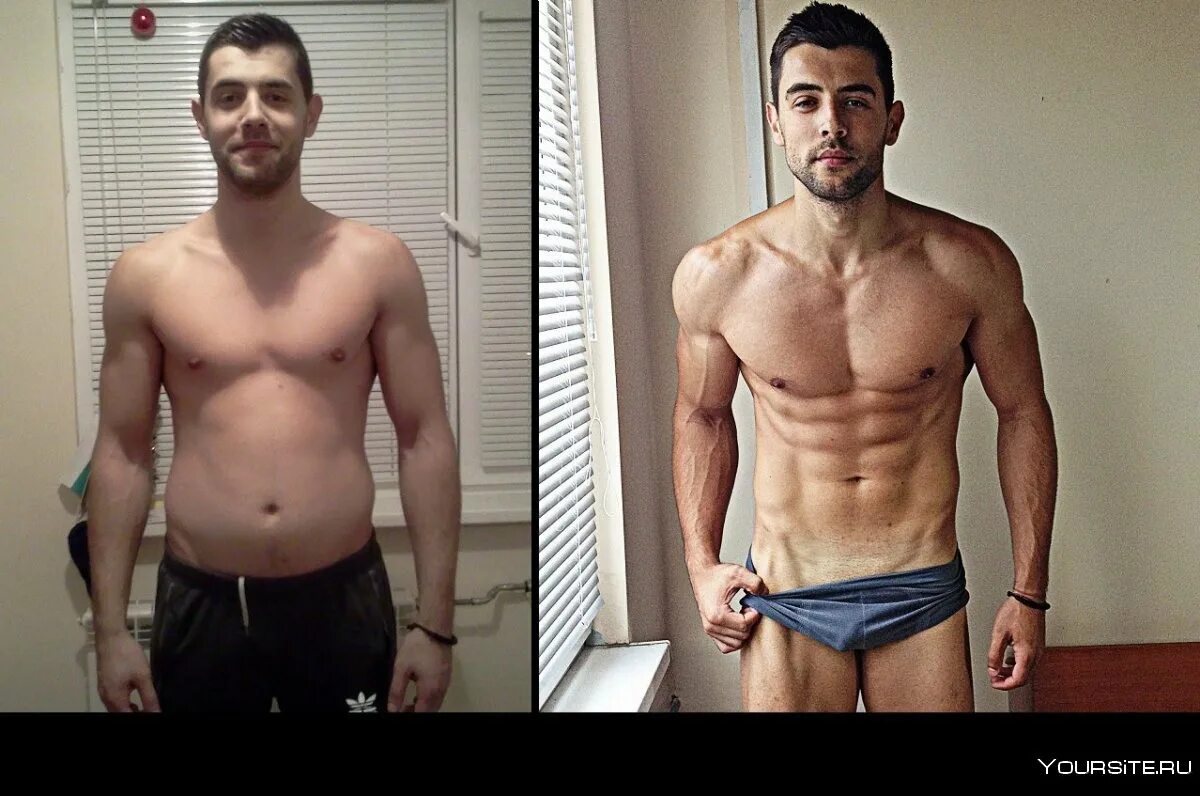 Энтони лафердо трансформация тела. Эктоморф 80 кг. Эктоморф натурал трансформация. До и после тренировок мужчины.