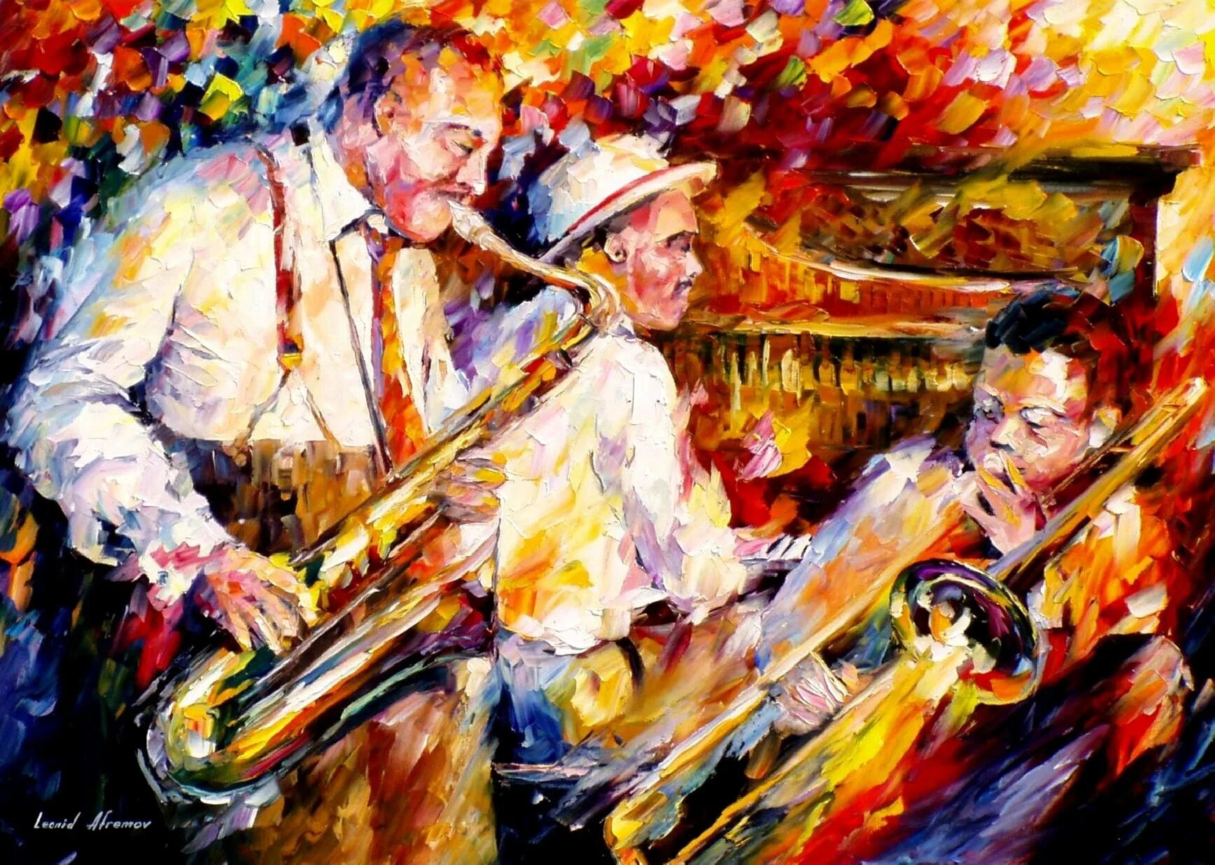 Music painting. Леонид Афремов джаз. Леонид Афремов картины саксофон. Леонид Афремов музыканты. Леонид Афремов джаз блюз.