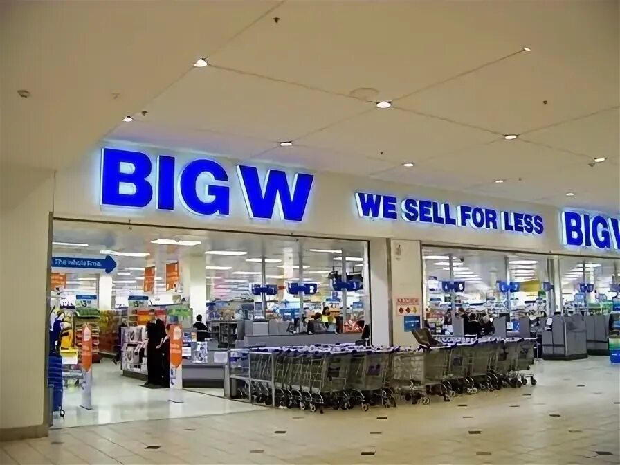 BIGW. Big sell