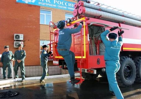Водители пожарной охраны