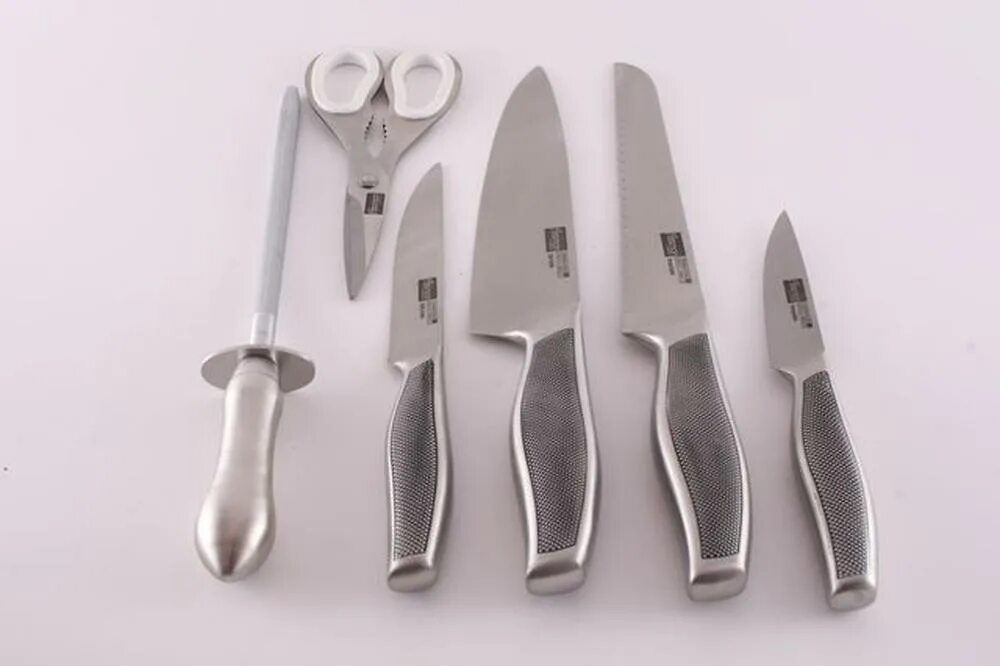 Ножи fissman купить. Набор ножей "Fissman" 3315 черный. HM 6632 набор ножей 7пр. Кор. /Hoffmann/. Fissman набор ножей в деревянной подставке. Кухонный нож Fissman.