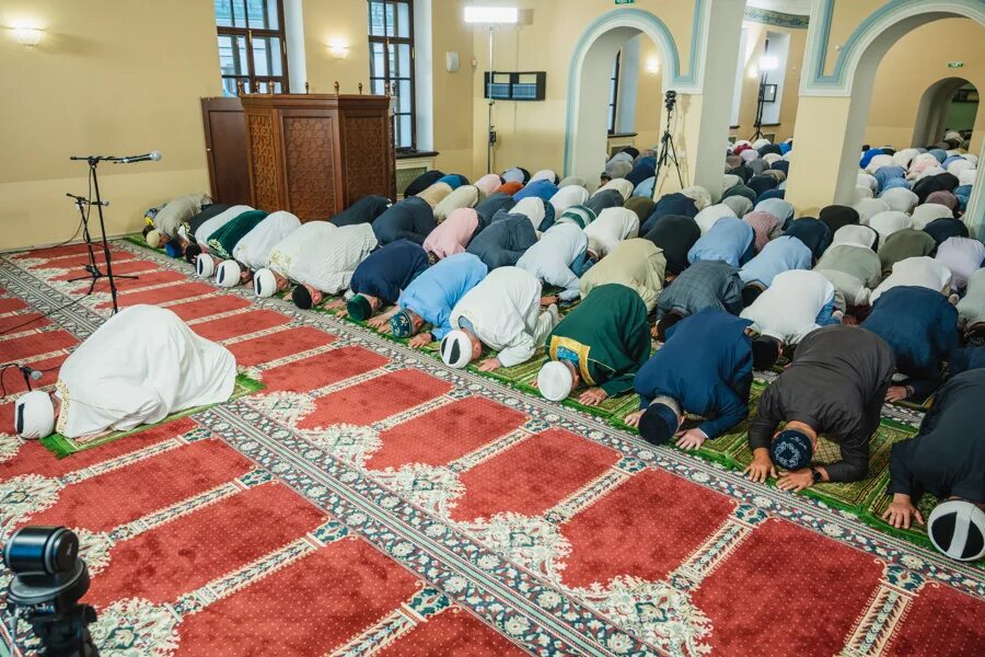 Курбан-байрам 2022. Мечеть. Мусульманская мечеть. Главная мечеть мусульман.