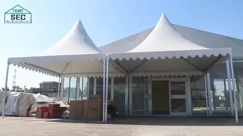 Factory Wholesale White Pvc 5X5 Pagoda Outdoor Garden Tent Canopy Large ten...