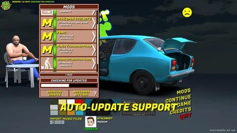 My summer car menu
