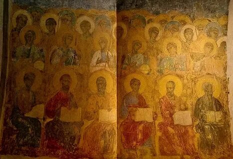 Фрески дмитриевского собора
