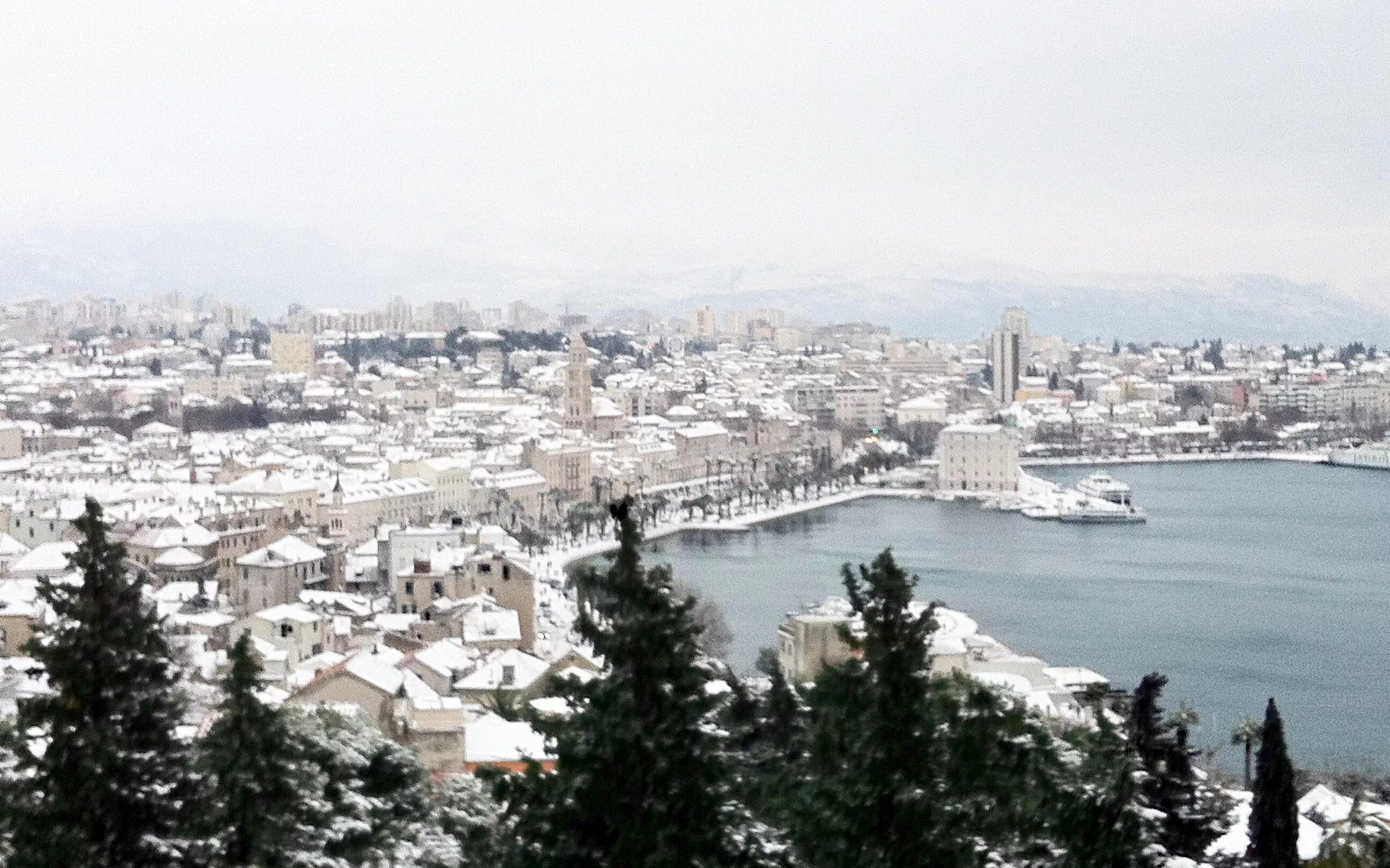 Snowy split