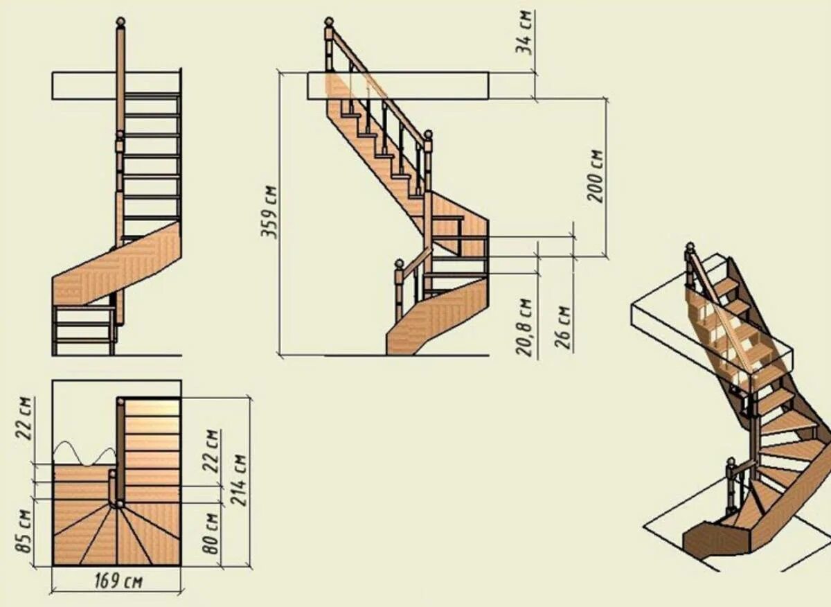Лестница в деревянном доме на второй этаж чертежи. Схема лестницы на второй этаж 2на2. Винтовые лестницы на второй этаж чертежи. Лестница чертеж 2х2м. Построить лестницу своими руками