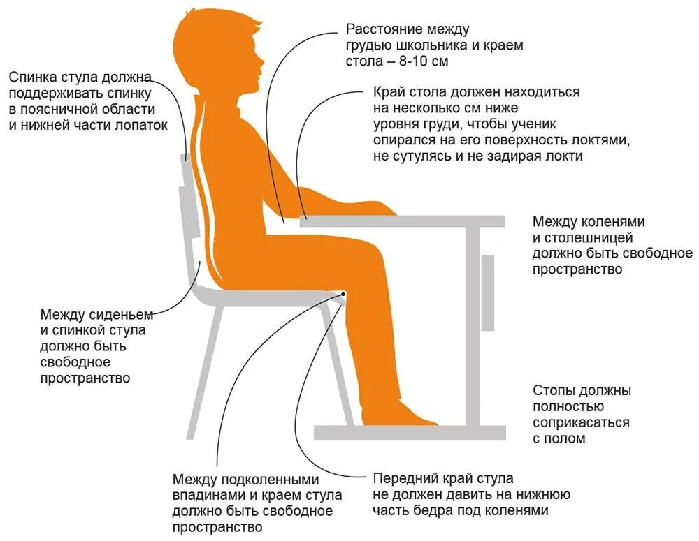 В каком возрасте сидят. Эргономика стула угол наклона спинки. Эргономика стола для ребенка. Эргономика детского стула. Эргономический стул для школьника.