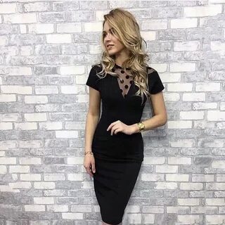 Платье годе до колен