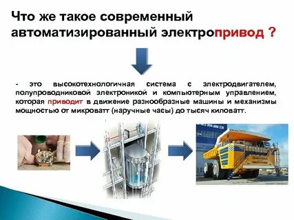 Автоматизация установка электропривод