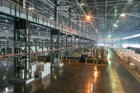 Где расположены крупные алюминиевые заводы