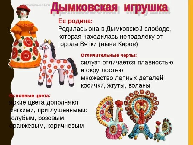 Дымковская игрушка. Верные утверждения о дымковской игрушке. Дымковская игрушка доклад. Где зародился промысел дымковской игрушки. Дымковская игрушка после обжига.