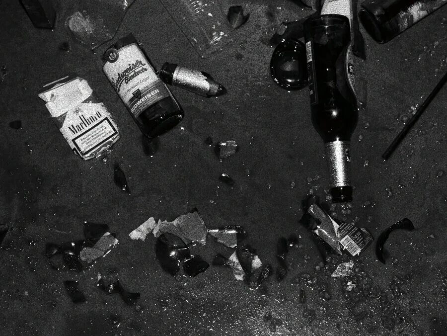 Breaking bottles