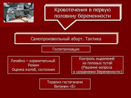 Беременность 12 кровотечения