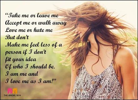 Love me or hate me