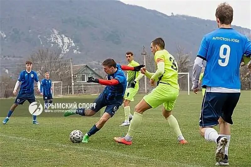 "Алустон-ЮБК" в контрольном матче уступил ФК "Севастополь" (ФОТО) Обзоры матче