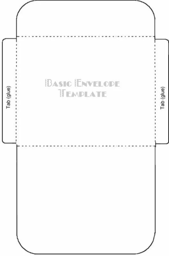 Basic Envelope Envelope template, Gift card envelope, Gift card envelope templat
