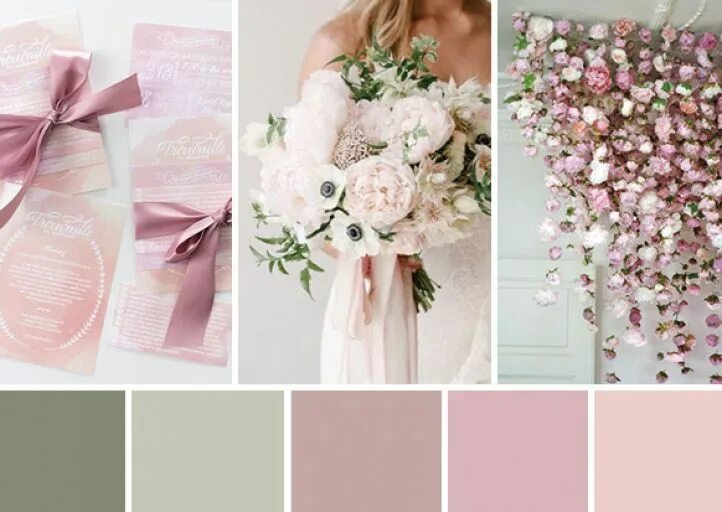 Сочетание цветов бело розовый. Палитра на свадьбу. Цветовая палитра свадьбы. Палитра цветов на свадьбу. Пудровая палитра на свадьбу.