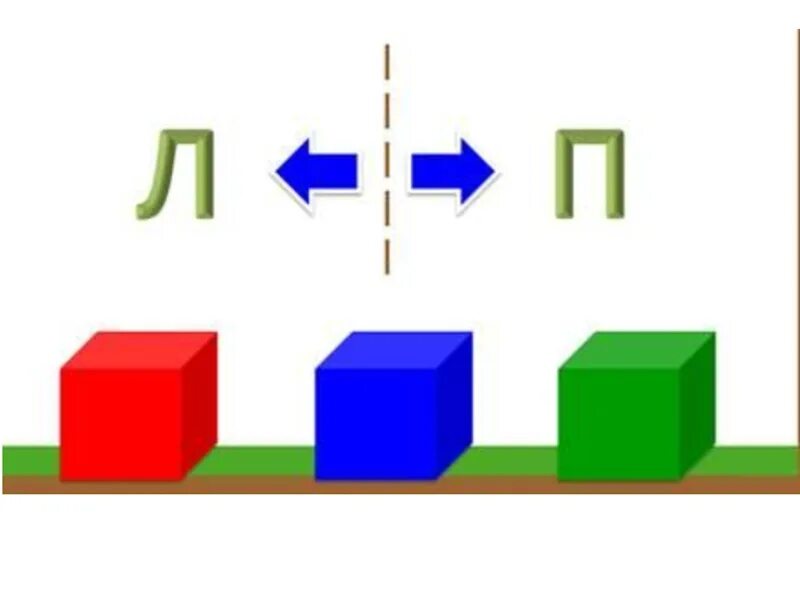 Вверх вниз ближе. Урок математики вверху внизу. Математические термины справо,слево. Слева справа сверху снизу иллюстрация. Картина кубики высокие и низкие.