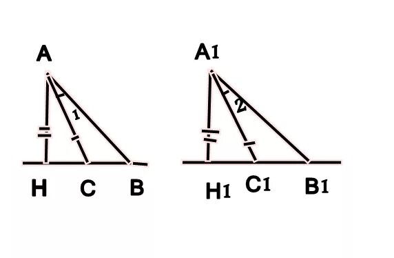 Треугольники АВС И а1в1с1. В треугольниках АВС И а1б1с1. В треугольниках АВС И а1б1с1 углы а и а1. Треугольники АВС И а1в1с1 рисунок.