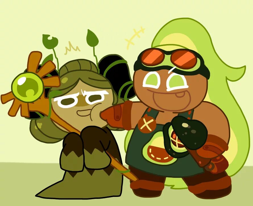 Matcha cookie cookie run