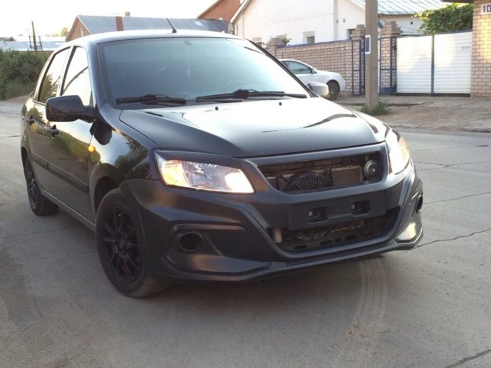 Бампера на гранту тюнинг Бампер передний "Razor" ВАЗ 2190, 2191 "LADA Granta" купить недорого с доставкой