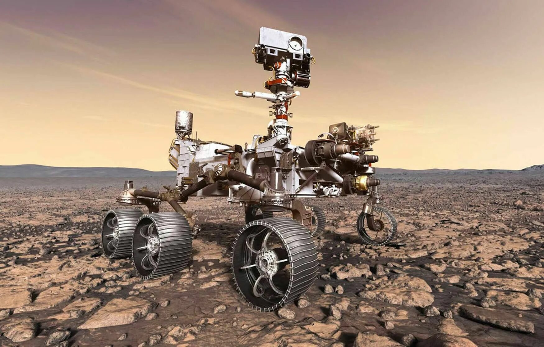 Mars robot