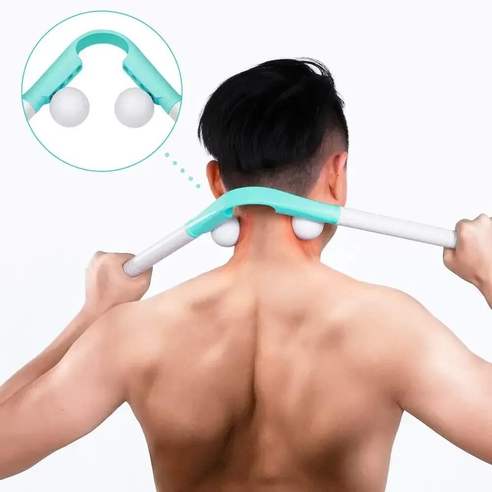 Neck Massager ручной массажер для шеи. Триггерный точечный массажер. Массажер для триггерных зон. Массажер массажер для триггерных точек.