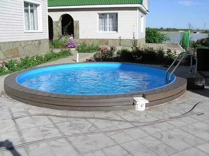Бассейн на улицу каркасный