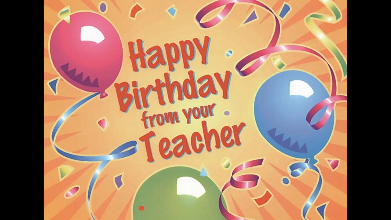 Birthday saying to your teacher. Happy birthday card messages, Happy birthday ro