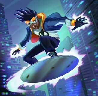 Static Shock by Guilherme Freitas Static shock, Black lightning static shock, An