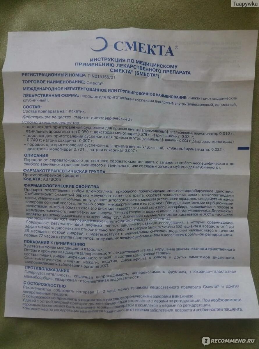 Как давать смекту