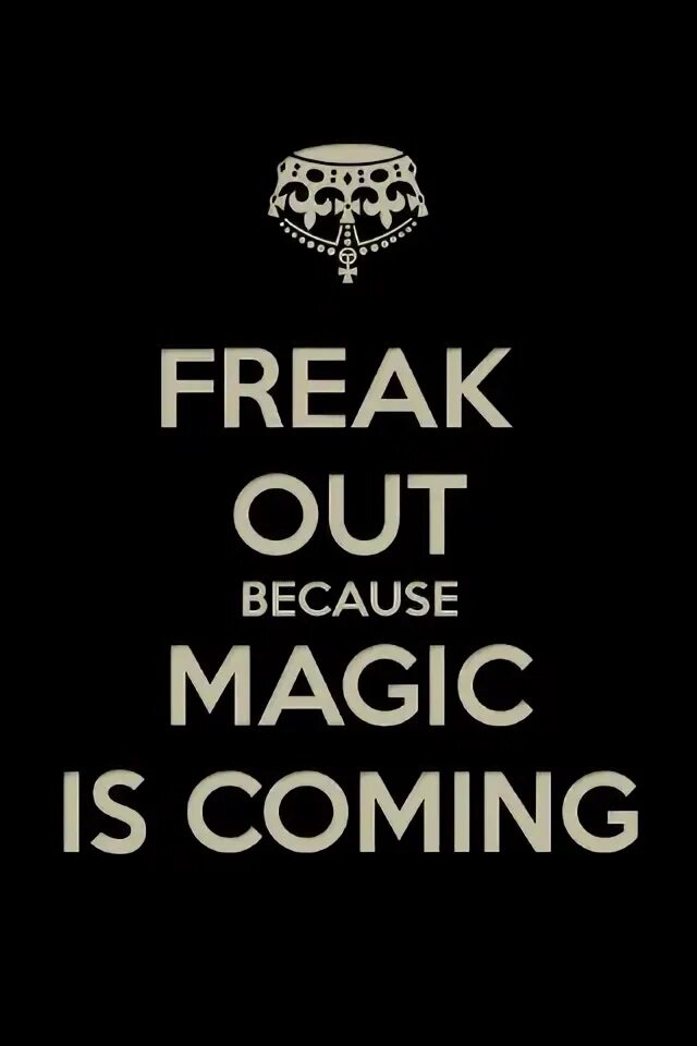 It is come magic