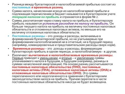 Бух учет прибыли