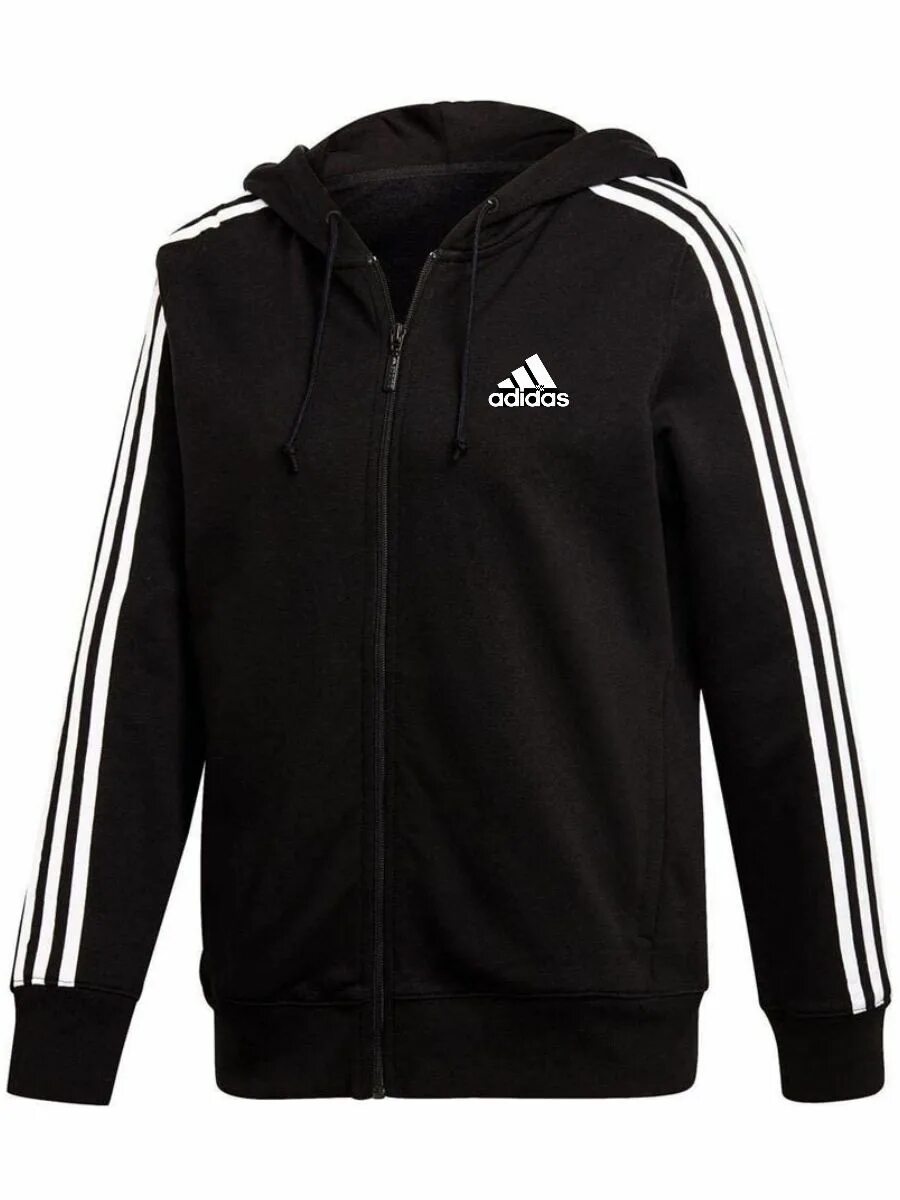 Толстовка адидас с капюшоном. Худи adidas 3 Stripes. Adidas Essentials 3 Stripes Full zip черная. Adidas Essentials 3-Stripes кофта. Кофта адидас мужская черная с капюшоном.