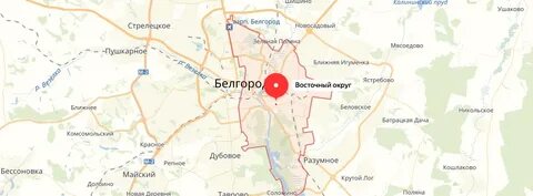 Бессоновка белгородская область на карте