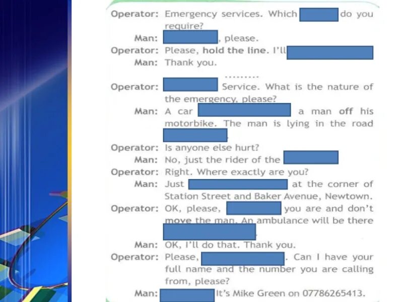 Dialog service. Диалог Emergency services. Calling the Emergency services. Emergency services диалоги на английском. Emergency services which service do you require.