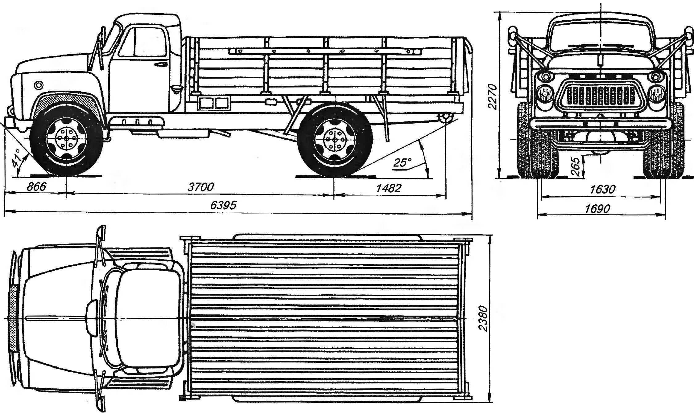 Габариты кузова ГАЗ 53 бортовой. Габариты автомобиля ГАЗ 53 самосвал. Габариты ГАЗ 53 самосвал габариты. Колесная база ГАЗ 53.